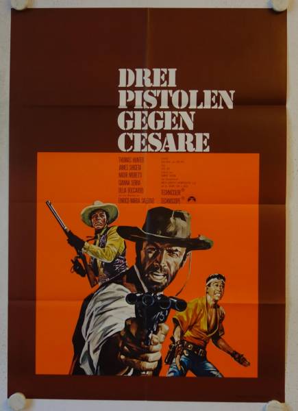 Death walks in Laredo original release german movie poster